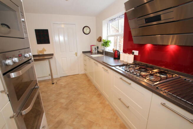 Kitchen from utility room