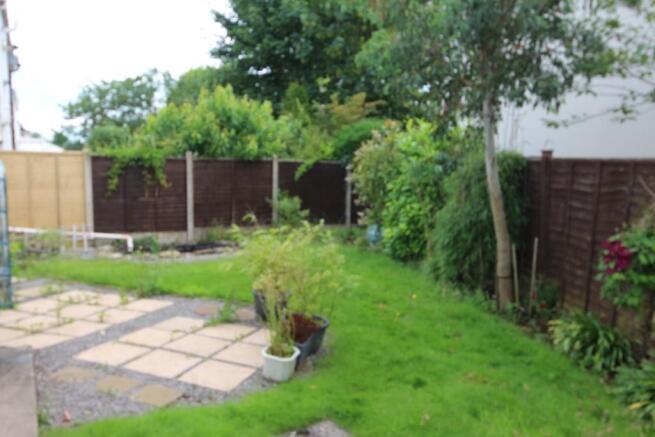 Rear garden