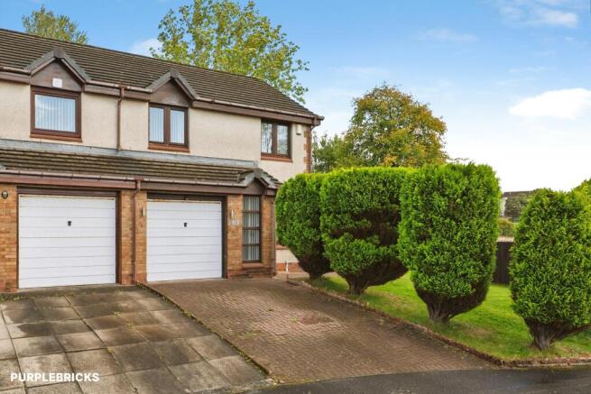 3-bed semi-detached on Neistpoint Drive, Glasgow, G33, £165,000
