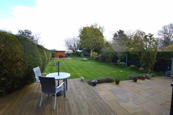 Rear garden