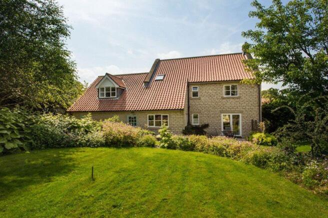 Rear of house and