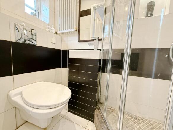 Downstairs WC shower room