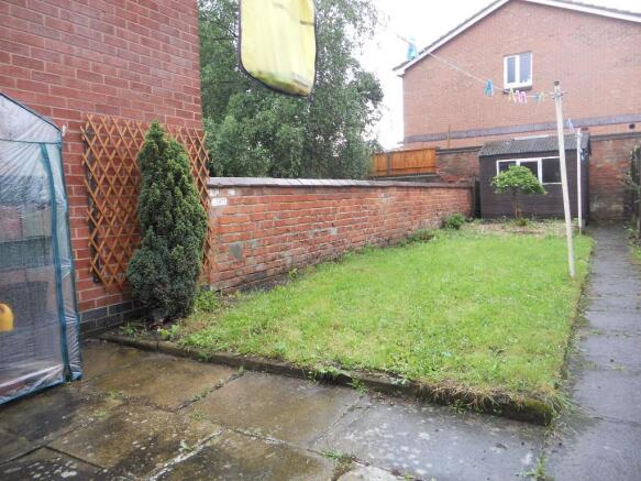 Rear garden