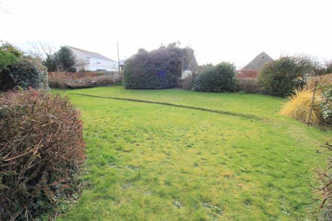 rear garden plot