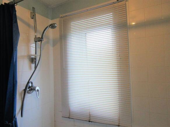 Shower in bath...