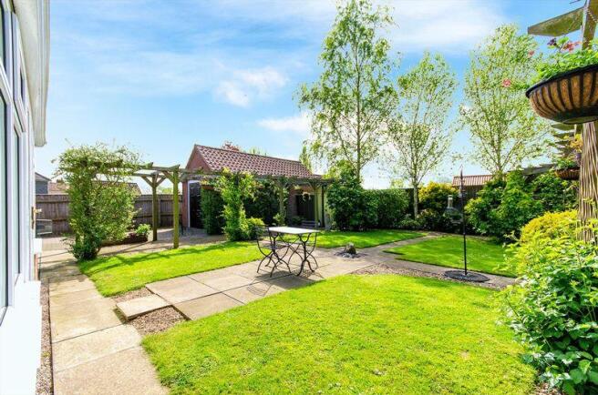 Rear garden