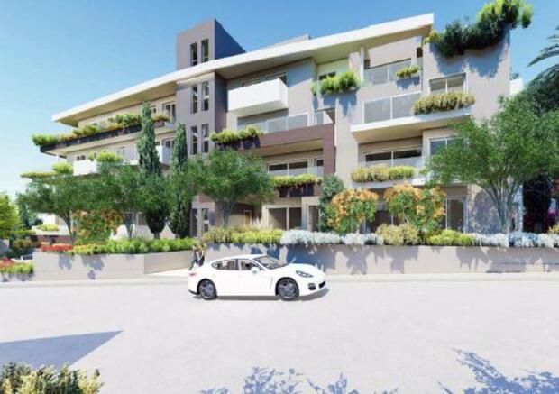 Front of Apartments