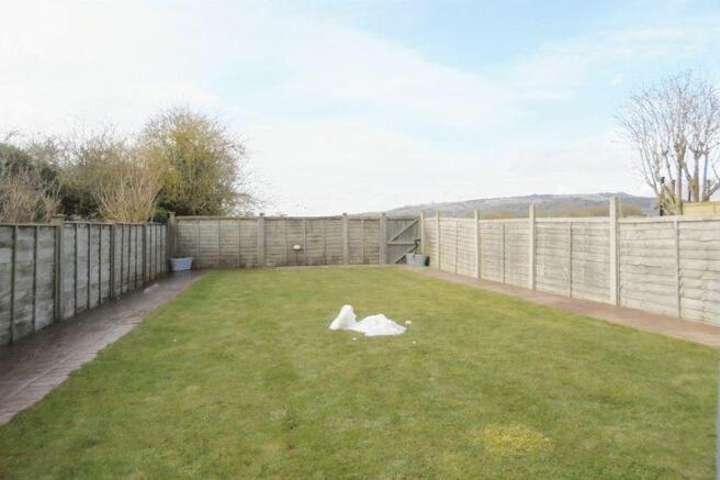 Rear garden
