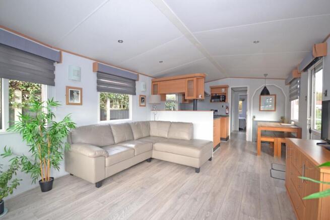 Open plan living room