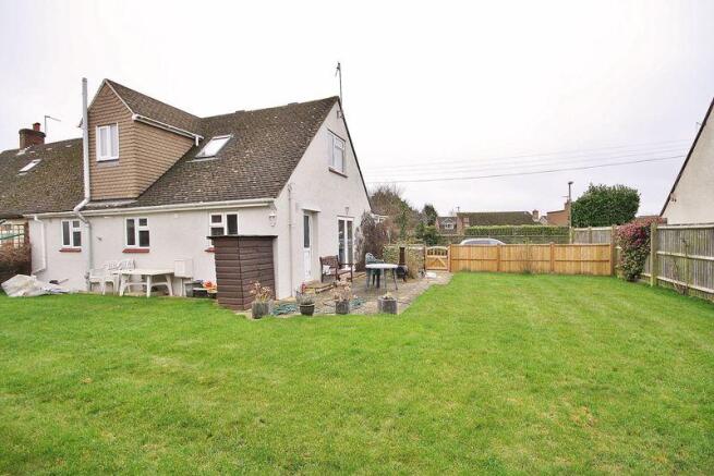 Rear of Property
