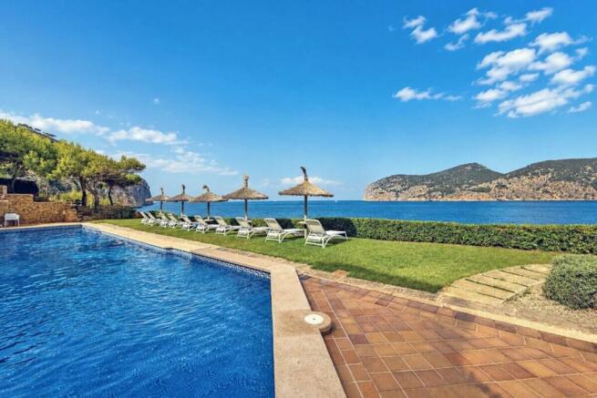 02 camp de mar Sea View Apartment mit direktem Meerzugang kaufen pool