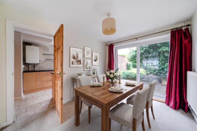 Staged Dining Room
