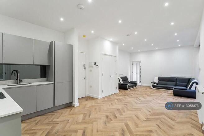 Open Plan Lounge And Kitchen
