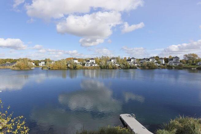 View from first floor decking