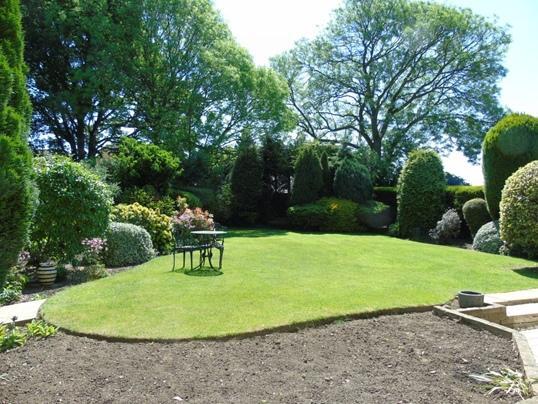 Rear garden