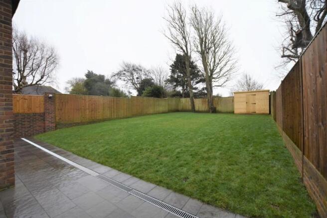 Rear garden