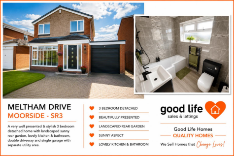 Meltham Drive, Moorside, Sunderland