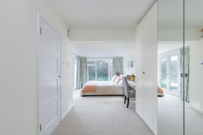 Master dressing area