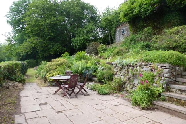 Rear patio