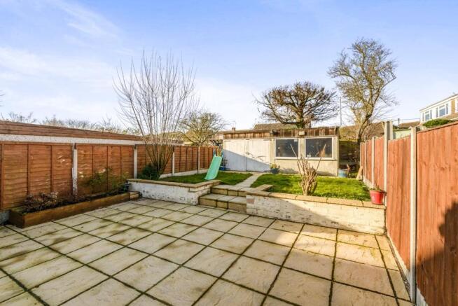 Rear garden