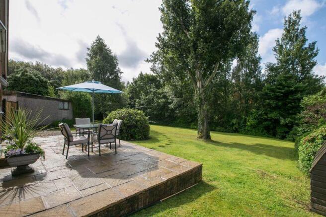 Rear garden