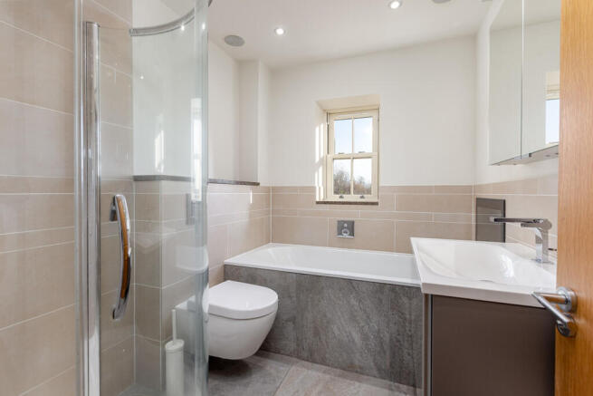 Bathroom and show...
