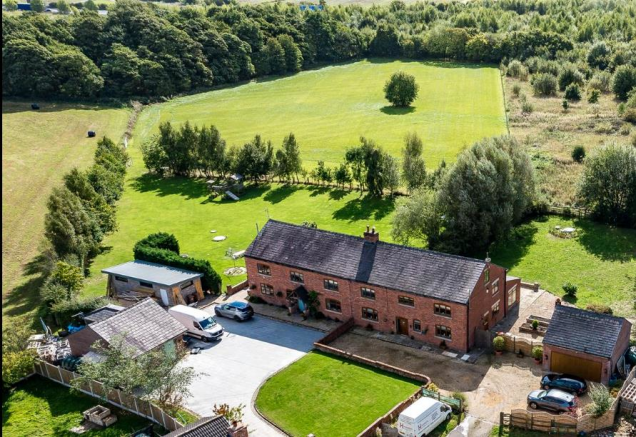 The Granary Ariel View