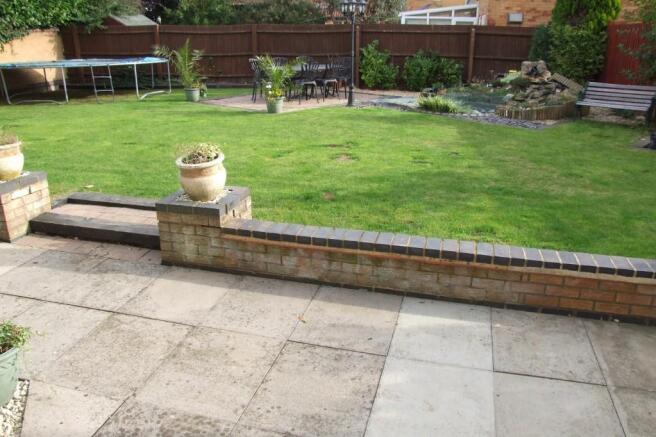Rear garden