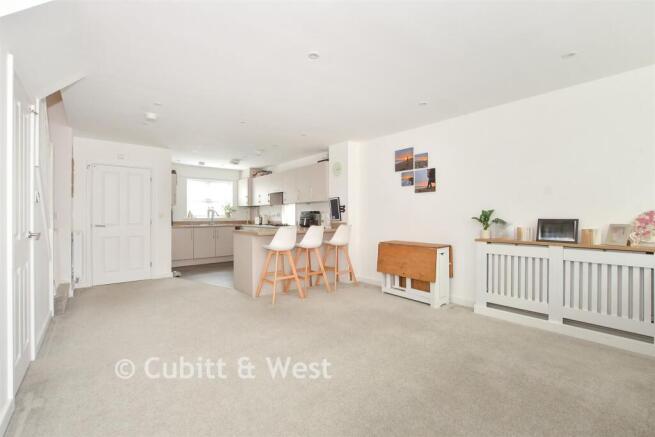 Kitchen/ Lounge/ Dining Room.