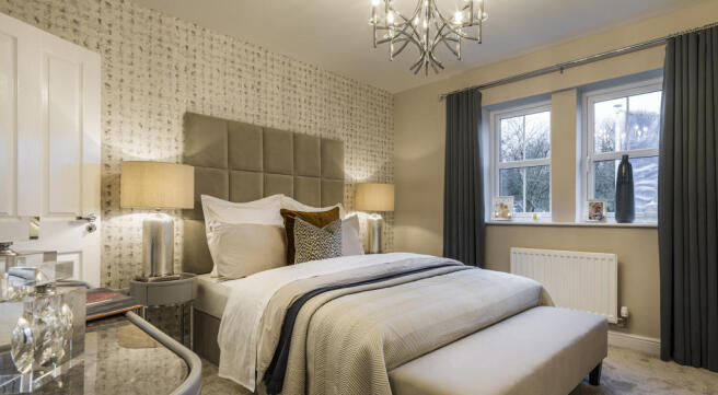 Master bedroom with en-suite