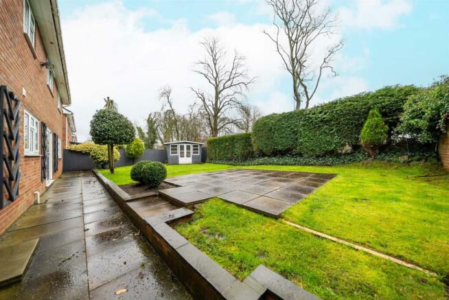 Private gardens to rear