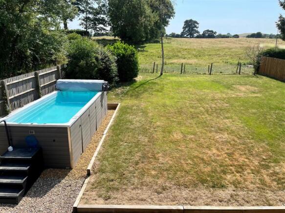 Pool in garden