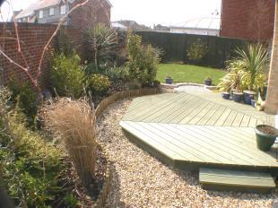 landscaped garden