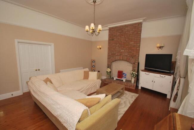 Rear living room