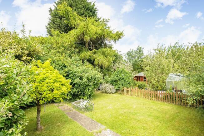 Rear Garden. Photo taken from First Floor