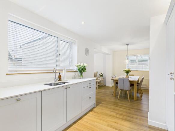 Open plan living space