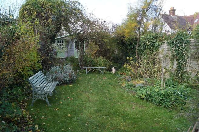 Rear garden