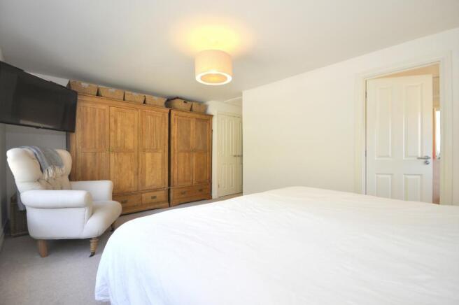 Main bedroom with walk through wardrobes