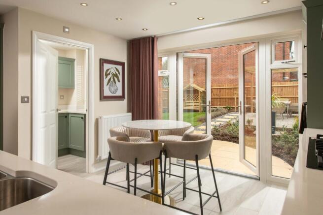 Arrowgreen View Avondale Show Home kitchen-diner