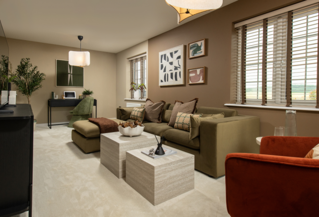 Aversley Grange - Show Home - Photography - The Eltham - Living Room - June 2026
