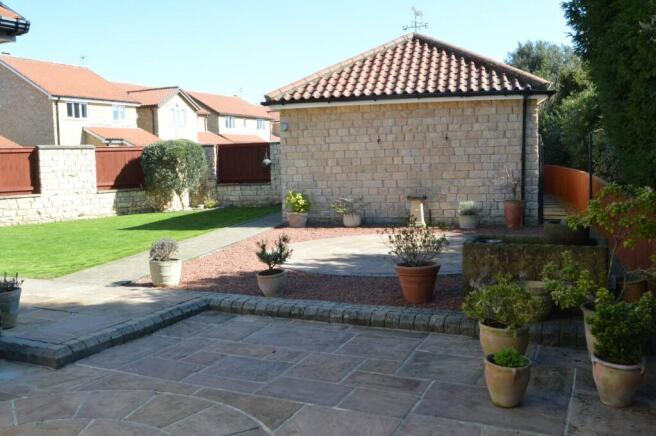 Rear garden