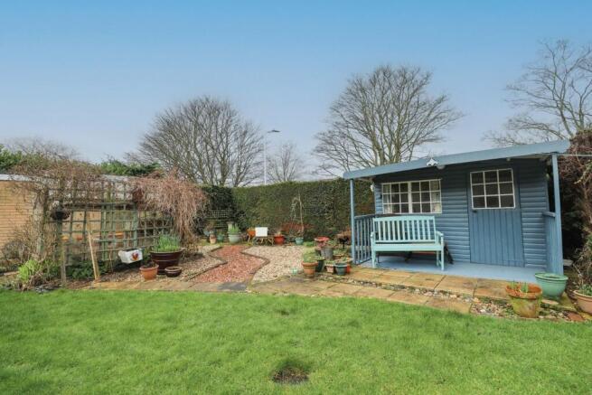 Rear garden