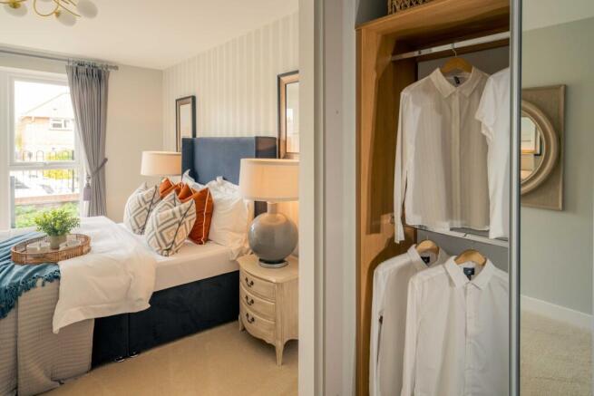 Show home bedroom