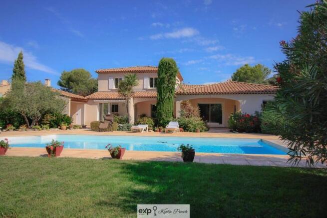 Villa, campagne Aixoise, Sud Luberon, piscine, ter
