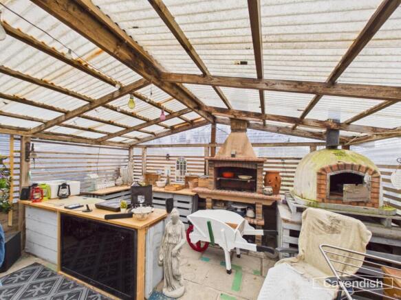Covered Outdoor Kitchen
