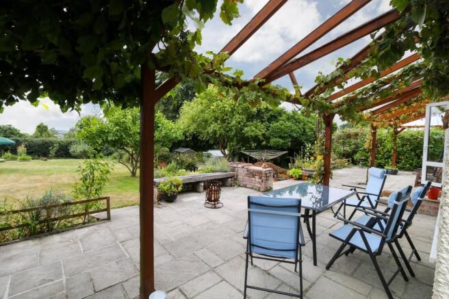 Rear garden