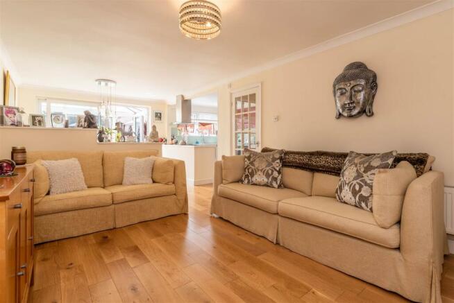 Open plan living space