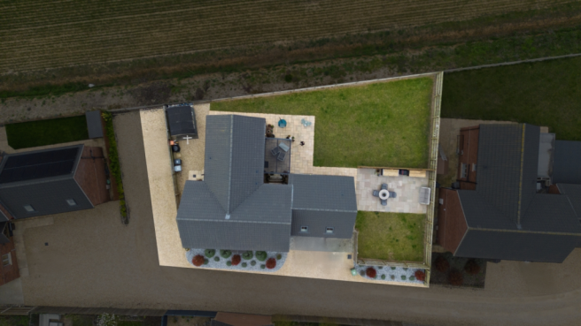 Plot size of 18 Old Station Yard