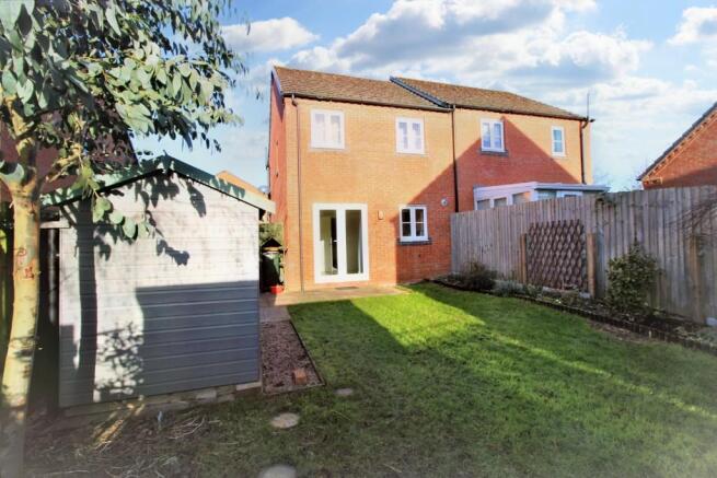 Rear garden