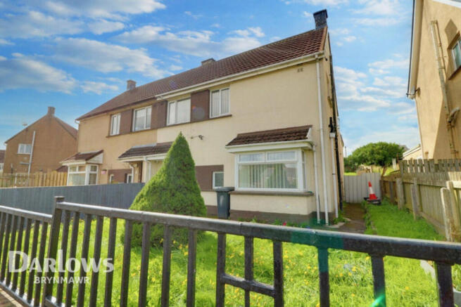 3-bed semi-detached on Waen Fawr, Brynmawr, £170,000